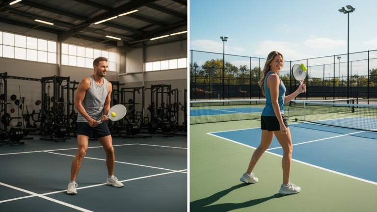Indoor vs Outdoor Pickleball: Gear & Game Differences