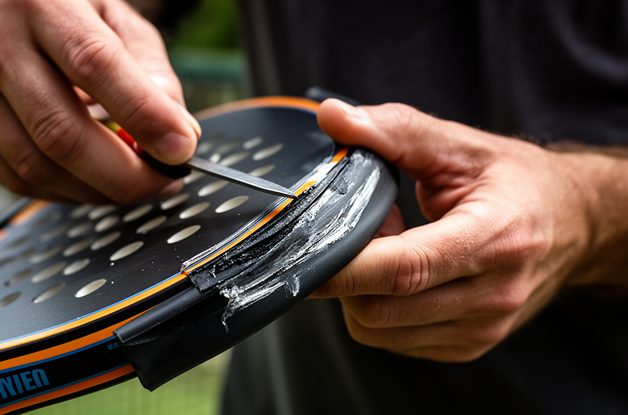 pickleball paddle edge guard repair
